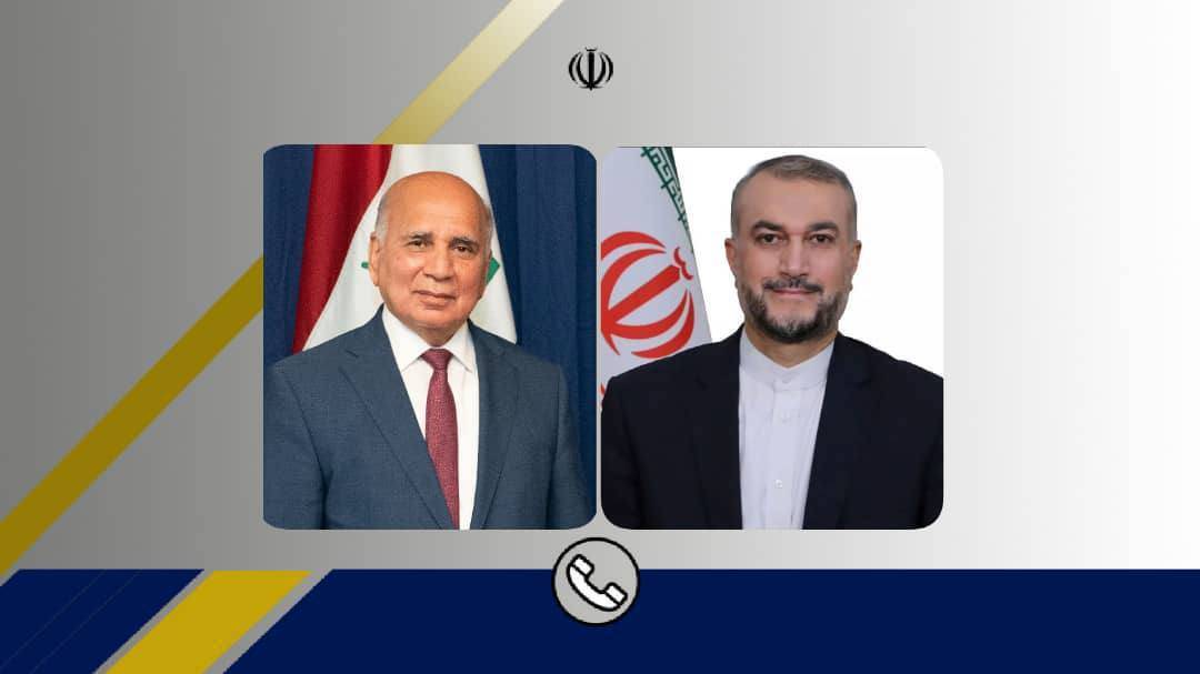 تاکید وزرای خارجه ایران و عراق بر اجرای توافقنامه امنیتی