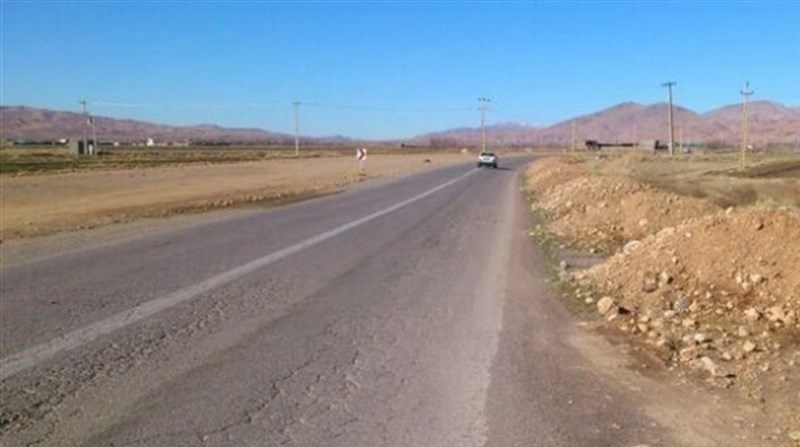 خرابی جاده هریس به مشکین شهر