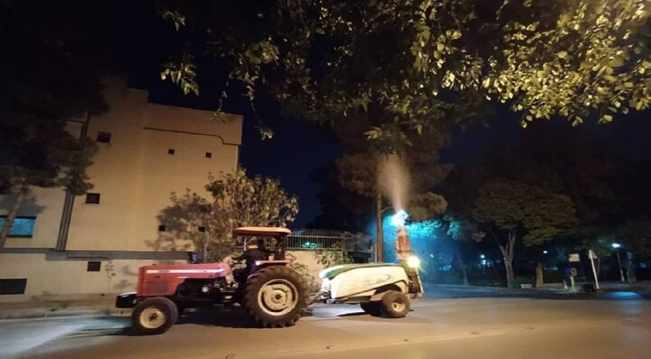 اعلام مسیر‌های مرحله دوم سم‌پاشی یکم تیرماه در اصفهان