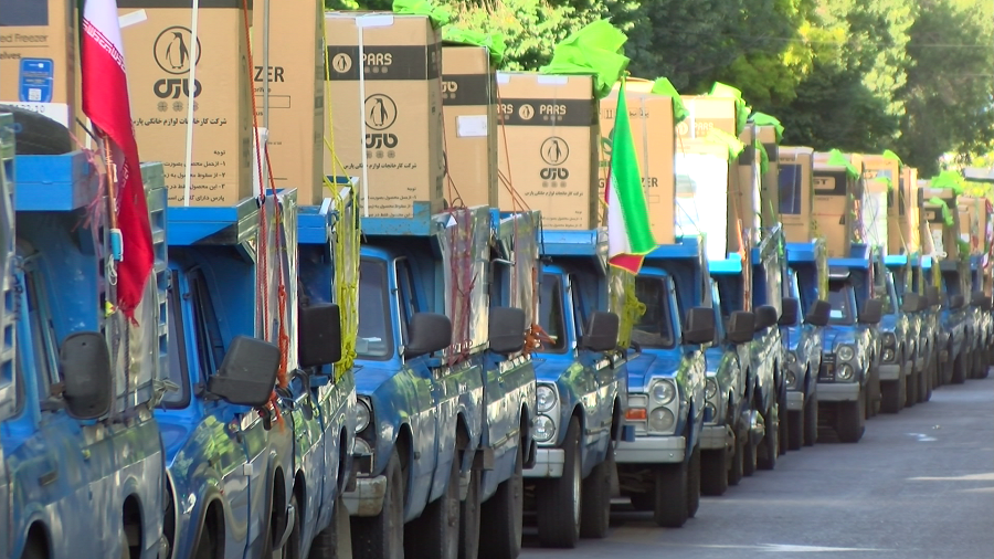 اهداء 200 سری جهیزیه به نوعروسان نیازمند آذربایجان شرقی