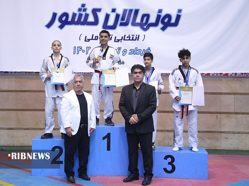 تکواندوکاران تهران و البرز طلائی های روز چهارم نونهالان تکواندوکاران تهران و البرز طلائی های روز چهارم نونهالان