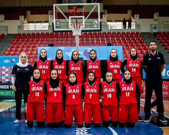 دختران ایران بر سکوی نایب قهرمانی بسکتبال زیر ۱۶ سال آسیا