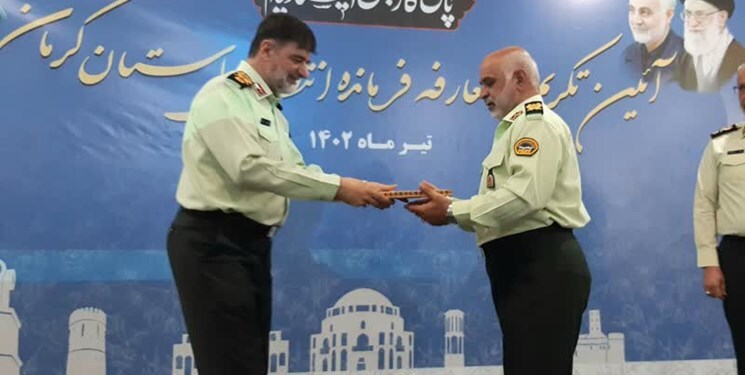 معرفی فرمانده جدید انتظامی استان کرمان