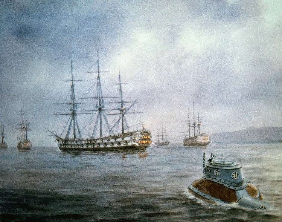 «بشکه»‌ ای که نخستین زیردریایی جهان بود