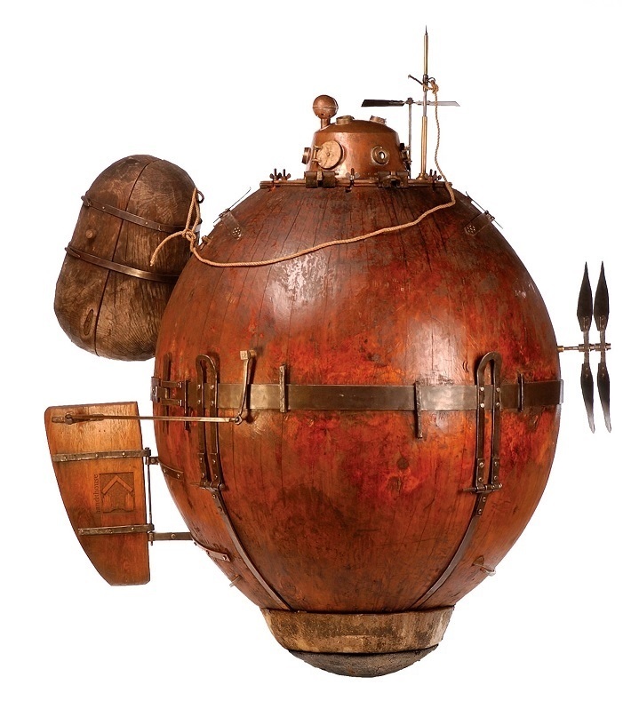 «بشکه»‌ ای که نخستین زیردریایی جهان بود