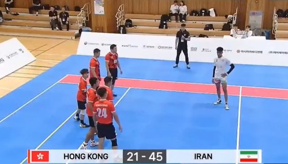 کبدی قهرمانی آسیا ۲۰۲۳؛ پیروزی آسان ایران بر هنگ کنگ