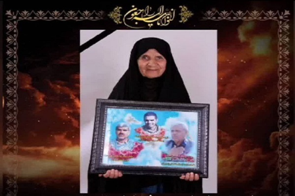 مادر شهیدان والامقام محمد و غلامحسین نوری آسمانی شد