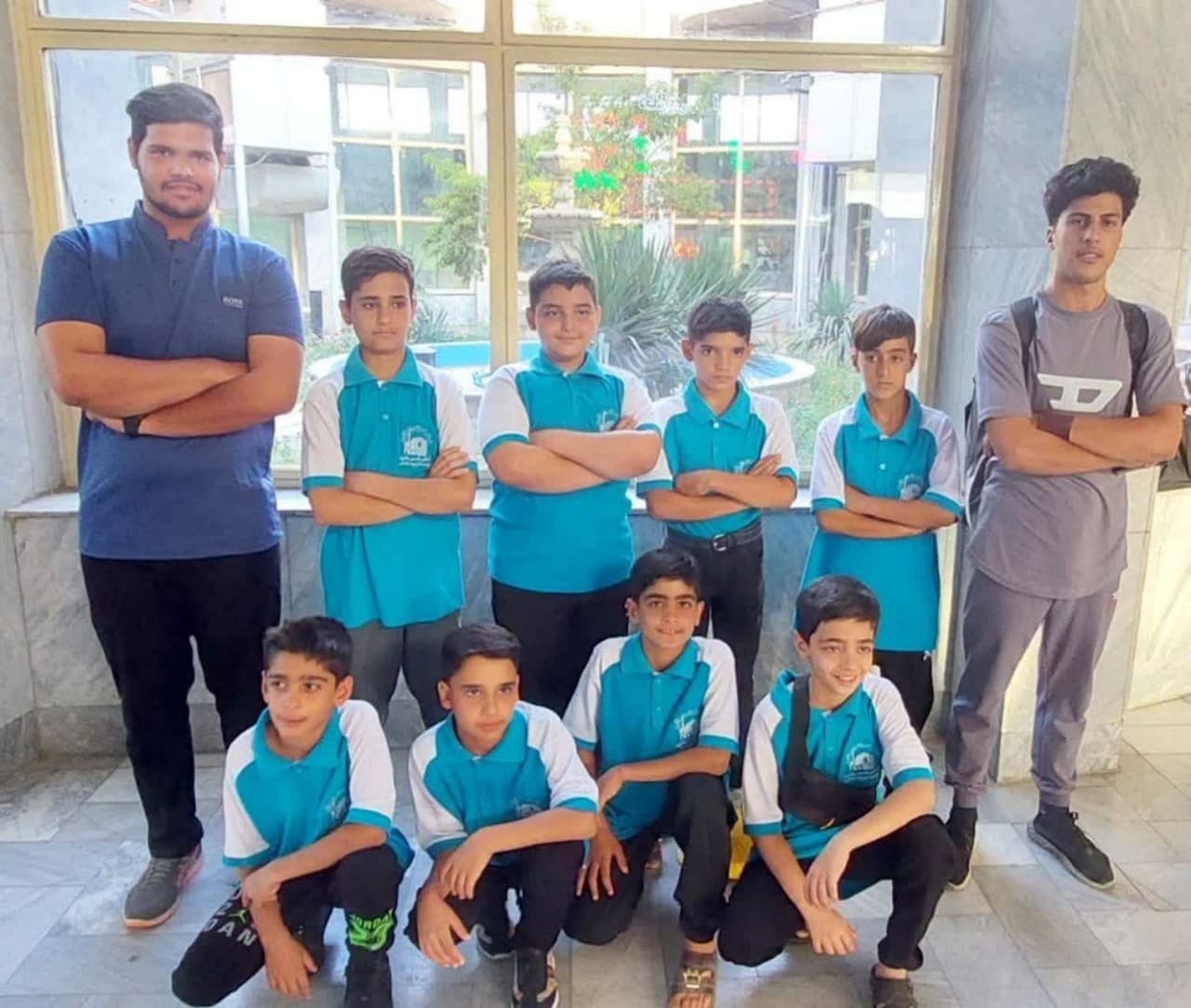 حضور تیم نونهالان استان در مسابقات پهلوانی و زورخانه‌ای قهرمانی کشور