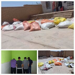 دستگیری عاملان سرقت 4 تن پسته در رفسنجان وسیرجان