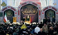 عزاداری مردم آذربایجان غربی در حرم رضوی عزاداری مردم آذربایجان غربی در حرم رضوی