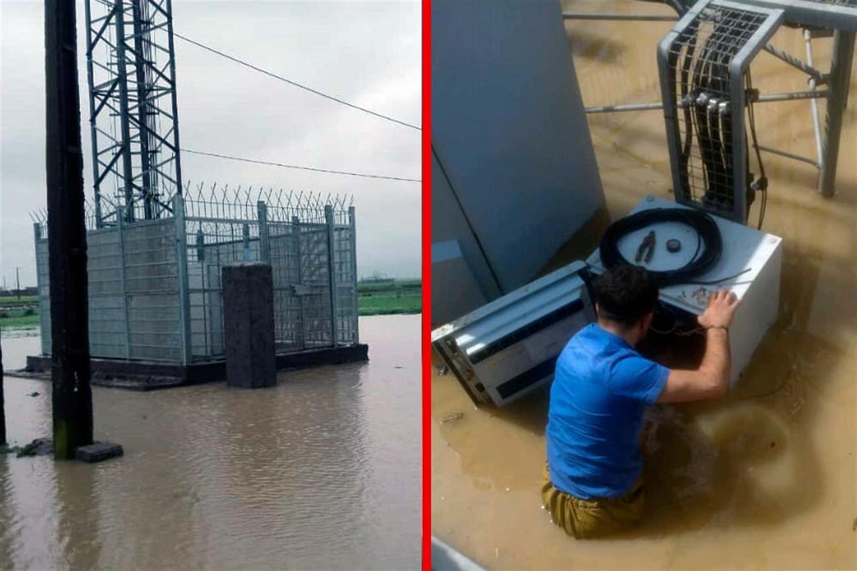 پایداری شبکه تلفن همراه در مناطق سیل زده غرب گیلان پایداری شبکه تلفن همراه در مناطق سیل زده غرب گیلان