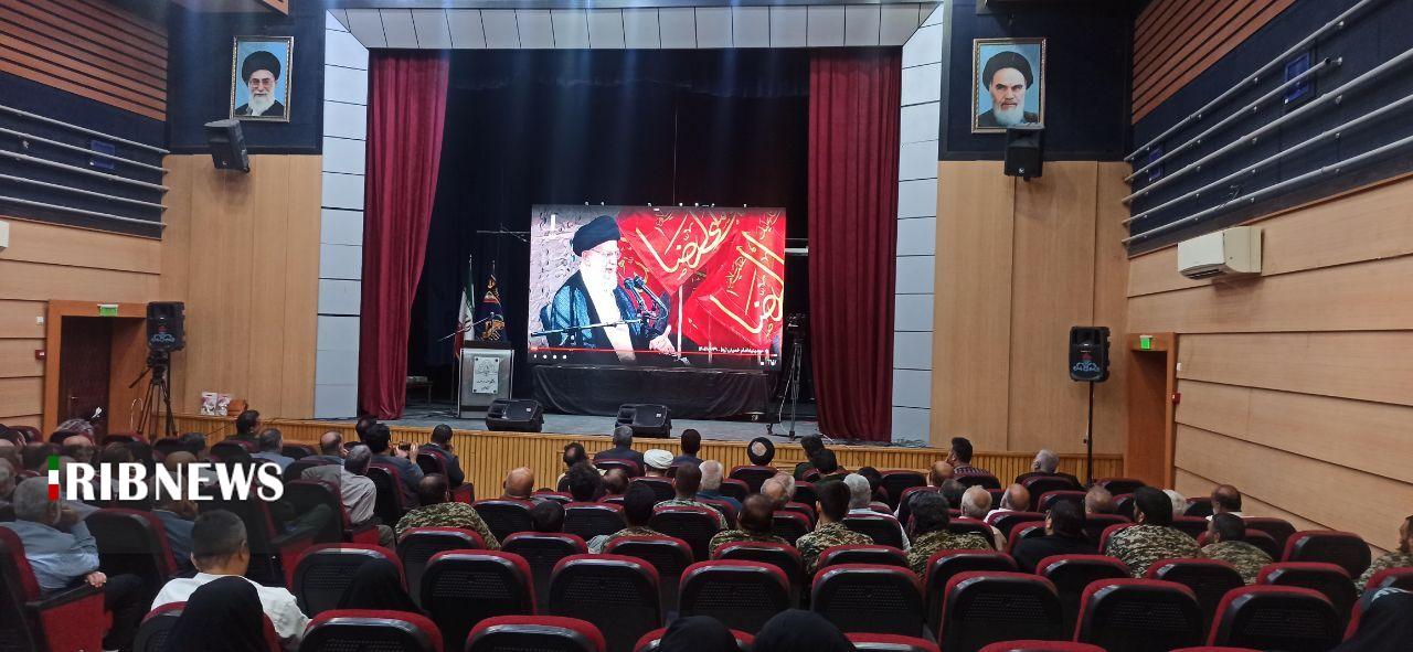 شرکت پیشکسوتان جهاد و مقاومت آبادان در آیین تجلیل با حضور رهبر انقلاب