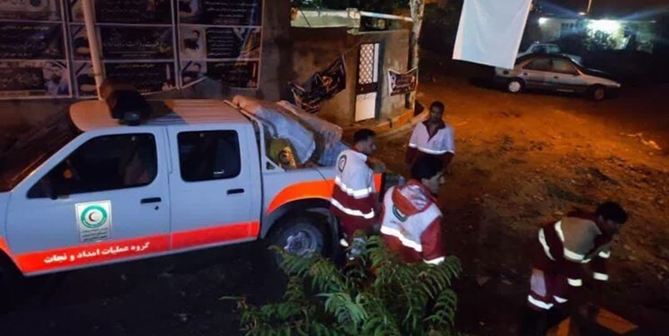 تخلیه ۱۵ منزل مسکونی بر اثر آبگرفتگی سیل در مشکینشهر تخلیه ۱۵ منزل مسکونی بر اثر آبگرفتگی سیل در مشکینشهر