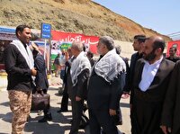 بازدید رئیس سازمان برنامه و بودجه کشوراز مرز تمرچین