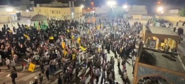 برگزاری تجمع مردمی حمایت از جبهه مقاومت در اهواز برگزاری تجمع مردمی حمایت از جبهه مقاومت در اهواز