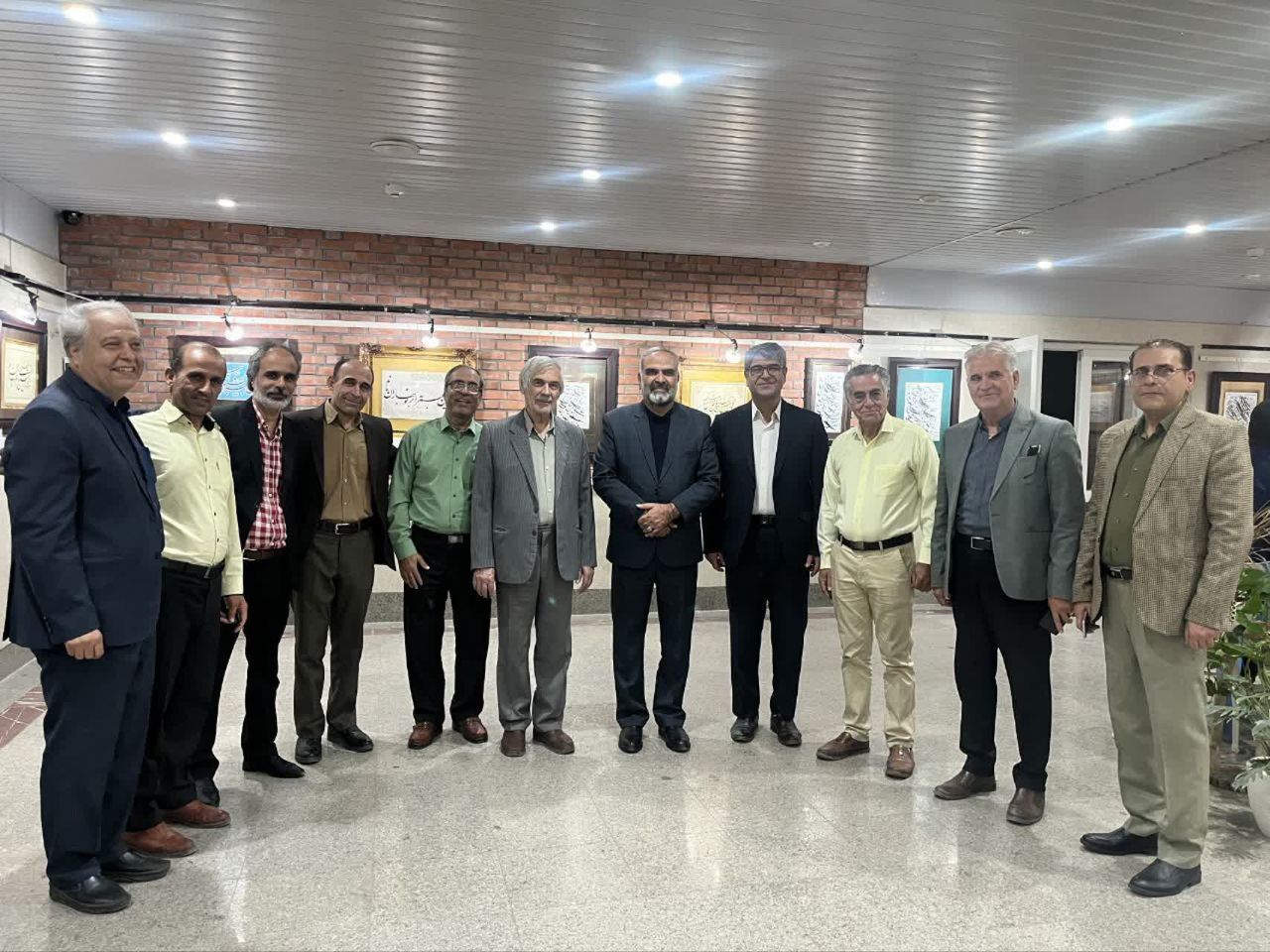 افتتاح نمایشگاه خوشنویسی صریر عشق در سبزوار