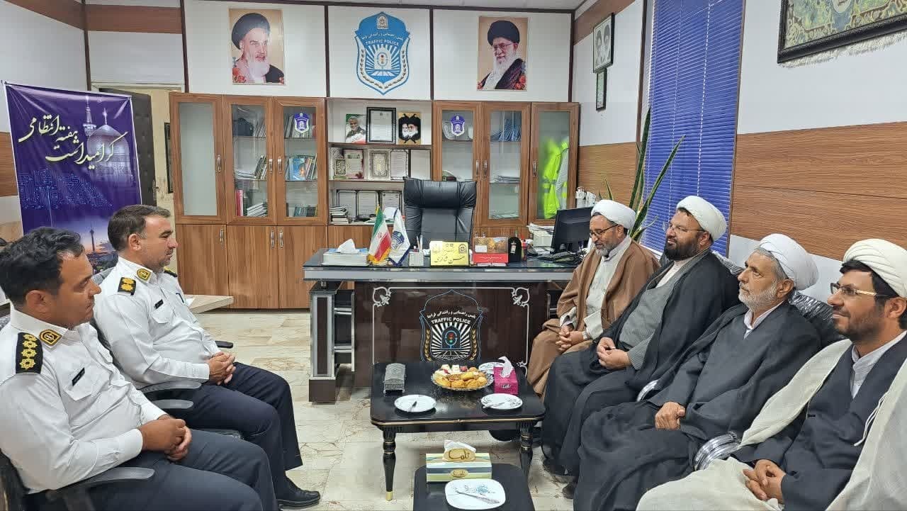 دیدار مسئولان شهرستان بردسکن با فرماندهی انتظامی شهرستان