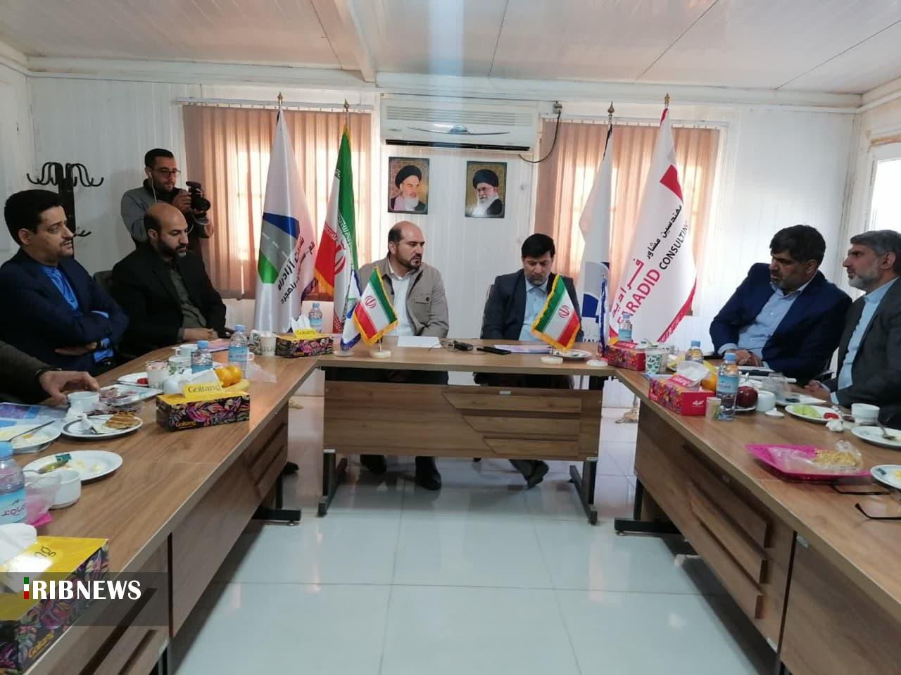 بازدید معاون اجرایی رئیس جمهور از طرح کمربندی شهید سلیمانی