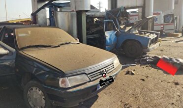 حادثه مرگبار در جایگاه عرضه سوخت سی ان جی در رشت