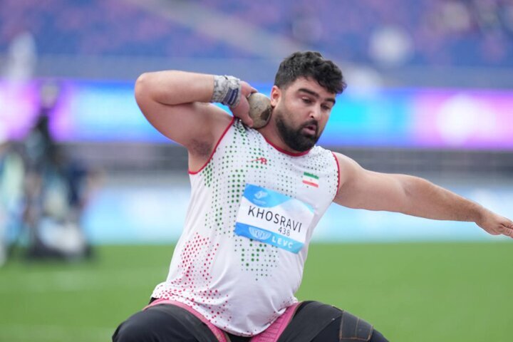 بازی‌های پاراآسیایی هانگژو؛ خسروی در پرتاب وزنه طلایی شد