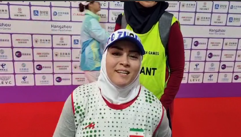 ملی‌پوش پرتاب وزنه: امیدوارم در مسابقه بعدی طلا در مشتم باشد