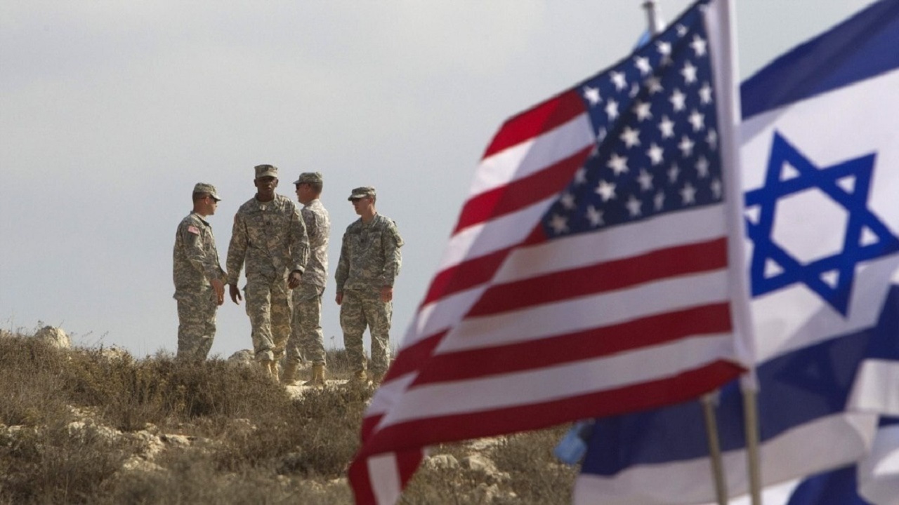 آمریکا درحال حمایت وبرنامه ریزی از رژیم صهیونیستی است آمریکا درحال حمایت وبرنامه ریزی از رژیم صهیونیستی است