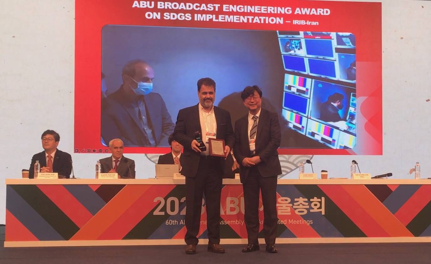 افتخاری دیگر در حوزه فنی صدا و سیما افتخاری دیگر در حوزه فنی صدا و سیما