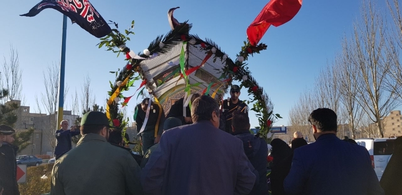 استقبال از سردار شهید «حسن اکبری» در اردبیل