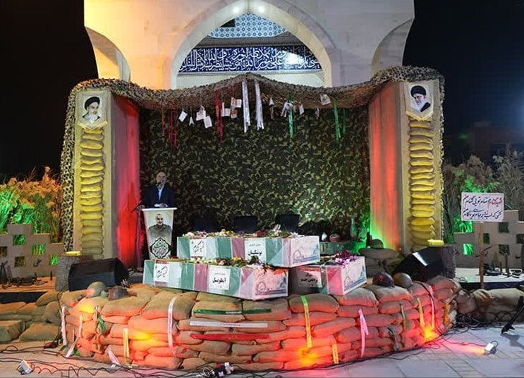 بوشهریها با شهدای گمنام دفاع مقدس وداع کردند بوشهریها با شهدای گمنام دفاع مقدس وداع کردند