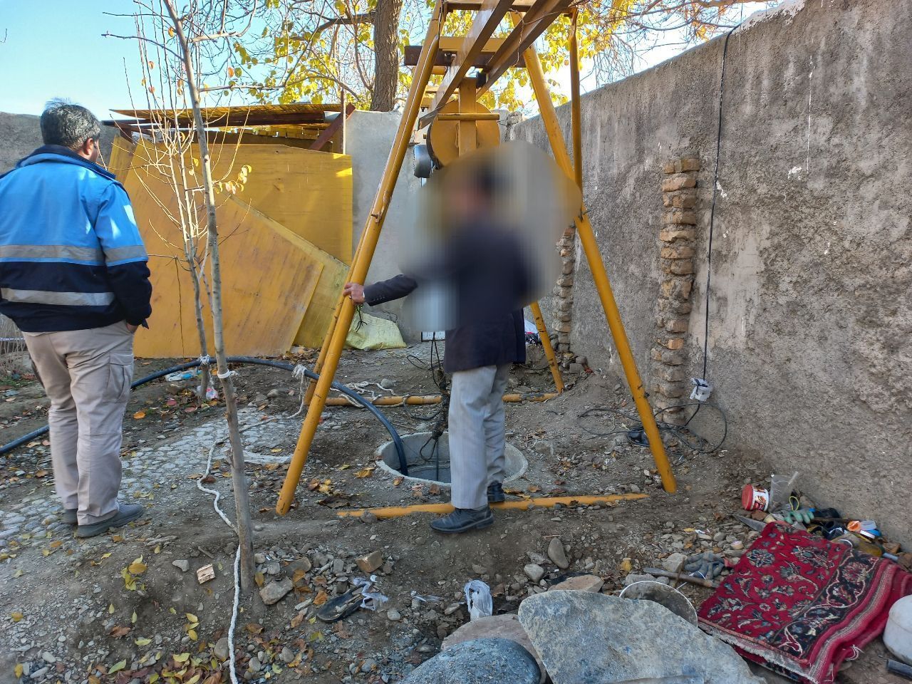کشف و مسدود کردن یک فقره چاه غیرمجاز در شاندیز کشف و مسدود کردن یک فقره چاه غیرمجاز در شاندیز