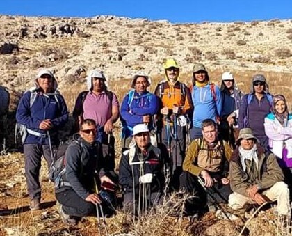 صعود کوهنوردان علوم پزشکی شیراز به بلندترین قله مرودشت صعود کوهنوردان علوم پزشکی شیراز به بلندترین قله مرودشت