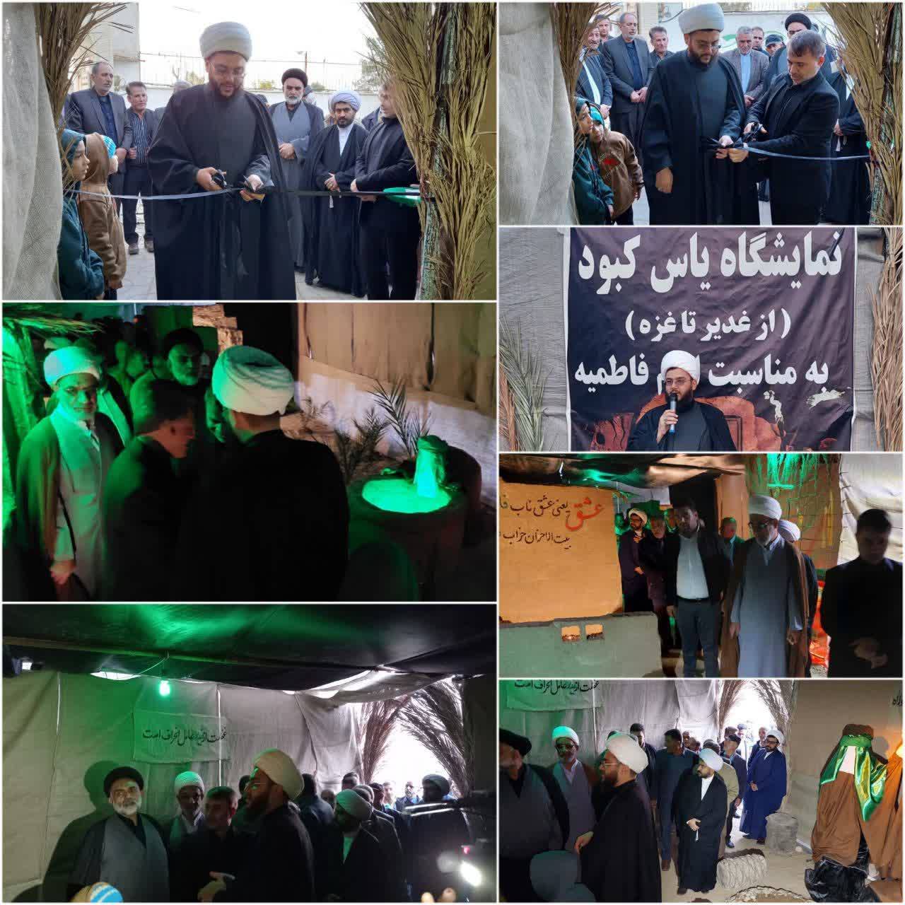 برپایی نمایشگاه یاس کبود در سروستان برپایی نمایشگاه یاس کبود در سروستان