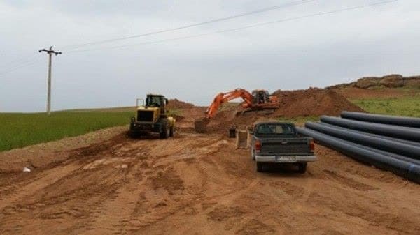 بهره برداری از ۲۸۵۰ هکتار از شبکه زهکشی و آبیاری تحت‌فشار اراضی پایین دست سد کرم‌آباد