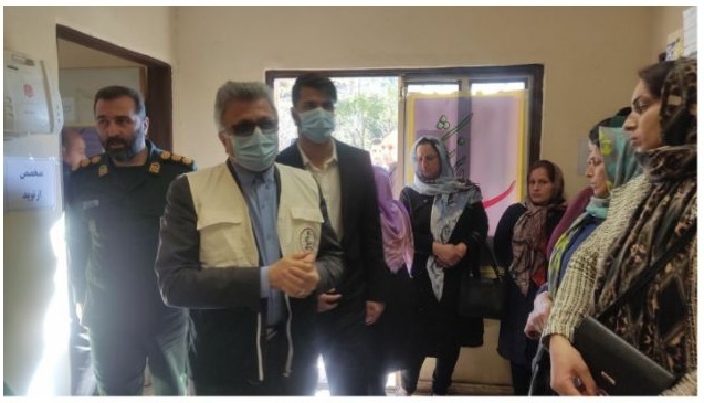 برپایی بیمارستان صحرایی در کیشون‌بن تالش