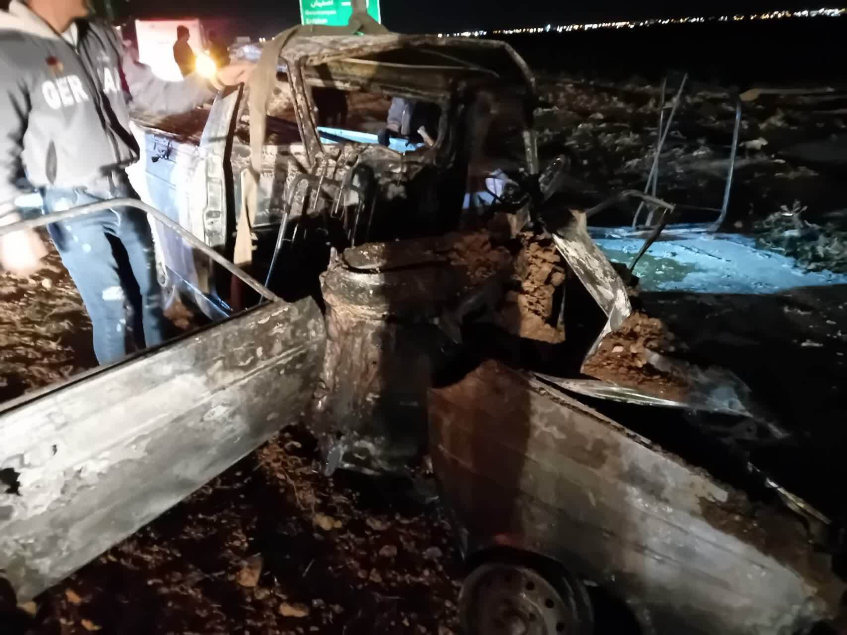 تصادف در محور خمین _ رباط مراد با یک کشته و ۵ مصدوم