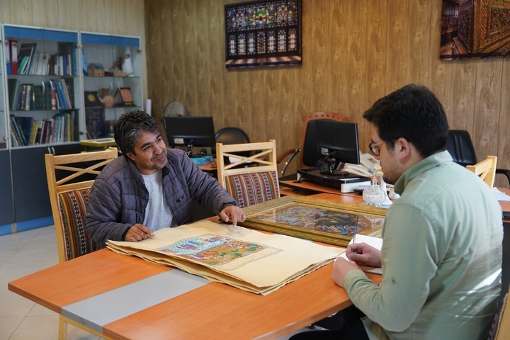 بازآفرینی شاهنامه شاه تهماسب توسط هنرمند اردبیلی بازآفرینی شاهنامه شاه تهماسب توسط هنرمند اردبیلی