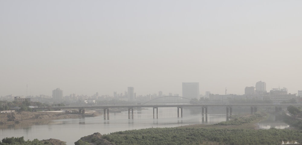 پیش بینی غبار صبحگاهی و بارش پراکنده در خوزستان