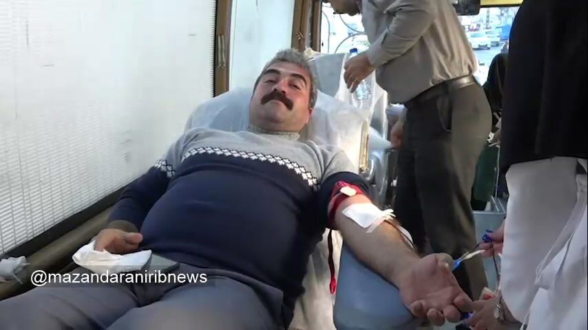 همایش نذر خون در قائم شهر همایش نذر خون در قائم شهر