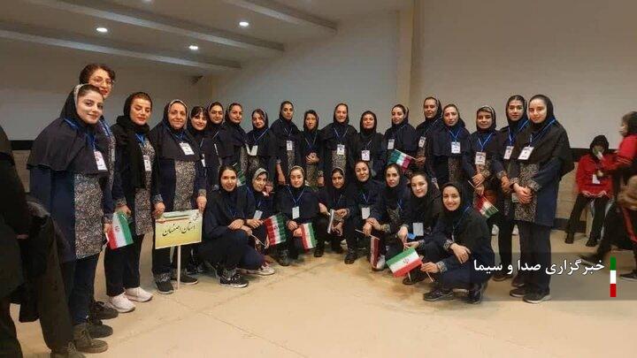 افتخار آفرینی بانوان اصفهانی در المپیاد ورزشی کشور افتخار آفرینی بانوان اصفهانی در المپیاد ورزشی کشور