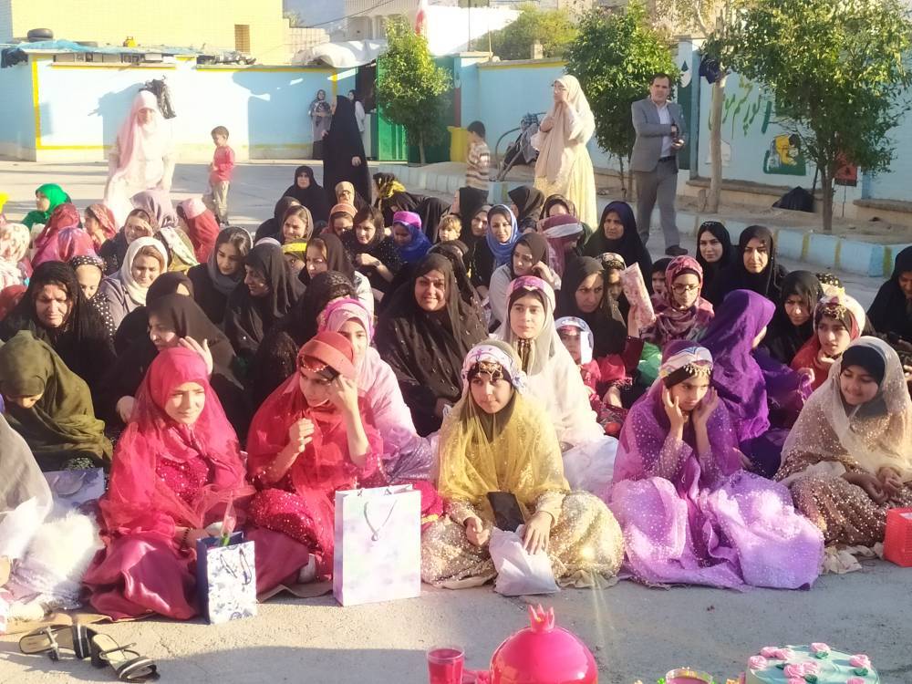 برگزاری مراسم جشن میلاد حضرت زهرا (س) در لنده و چرام
