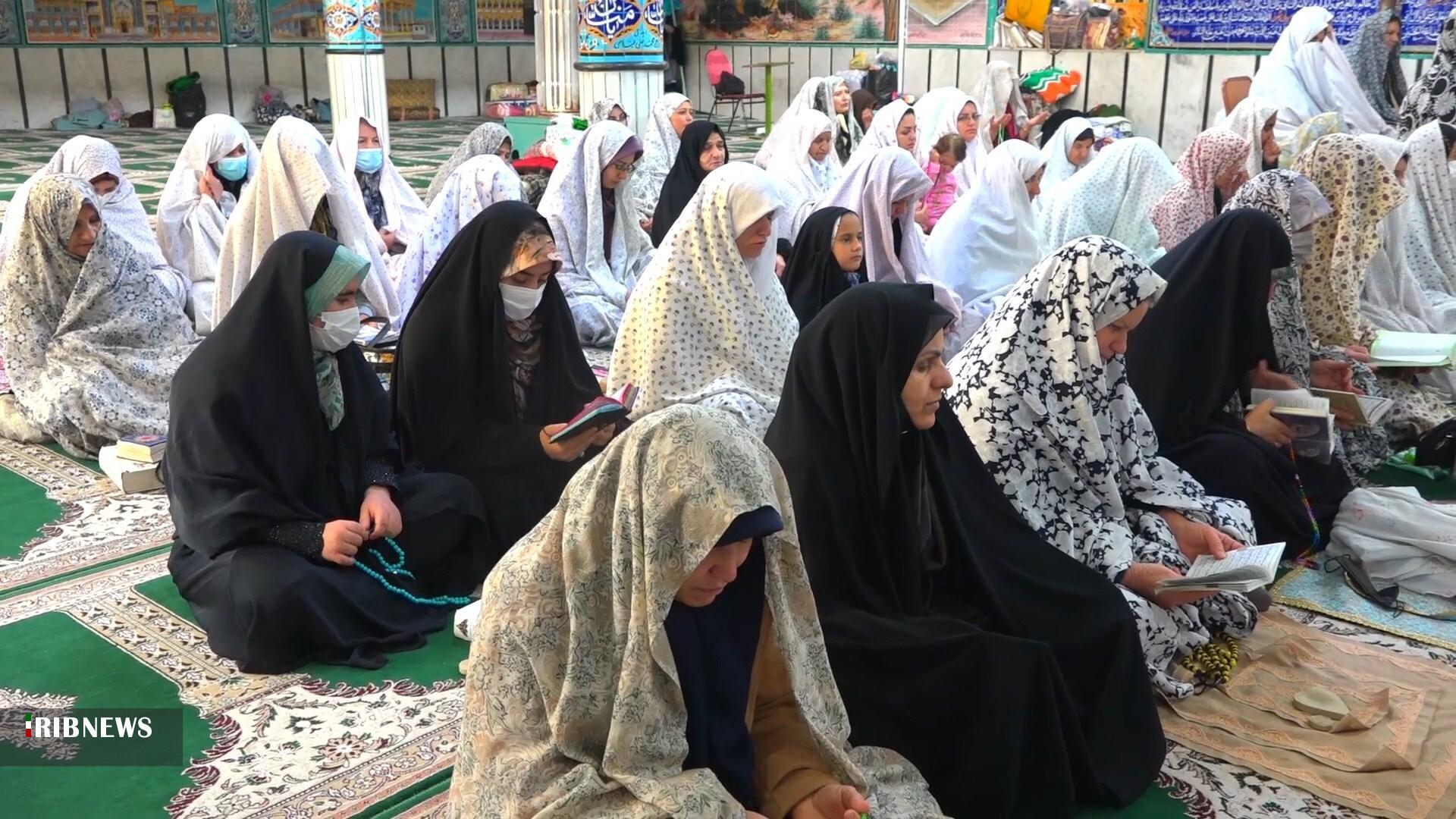آماده سازی مساجد برای اعتکاف در مازندران