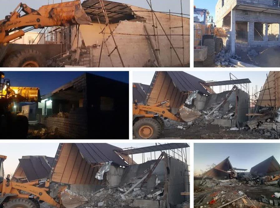 قلع و قمع ۴۱ تغییرکاربری غیرمجاز در نور قلع و قمع ۴۱ تغییرکاربری غیرمجاز در نور