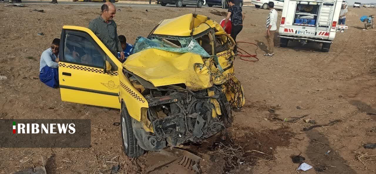 فوت یک سرنشین دیگر در مسیر آشتیان