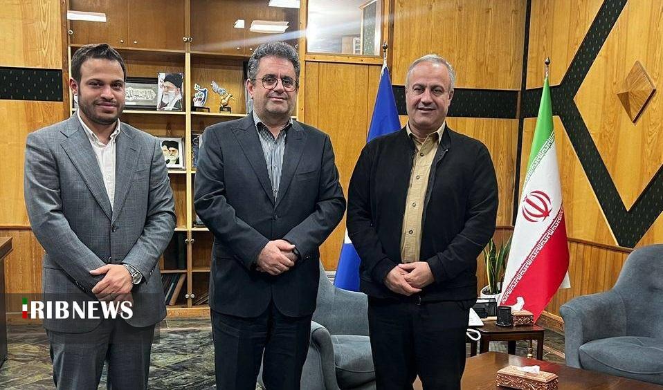 دیدار مدیر عامل باشگاه فولاد با مدیرکل صداوسیمای مرکز خوزستان 