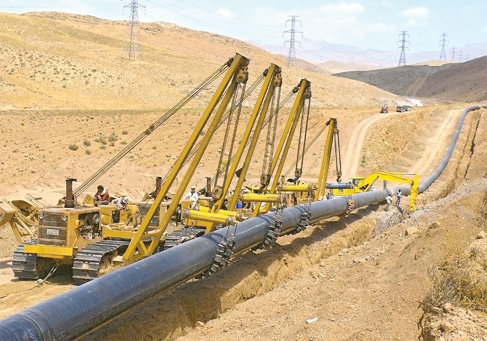 حمل روزانه گاز کشور