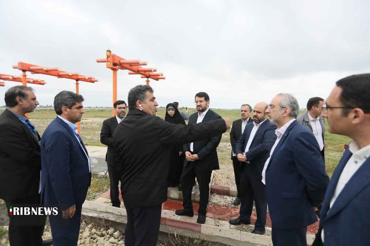 کمک ناوبری فرودگاه شهدای ساری افتتاح شد