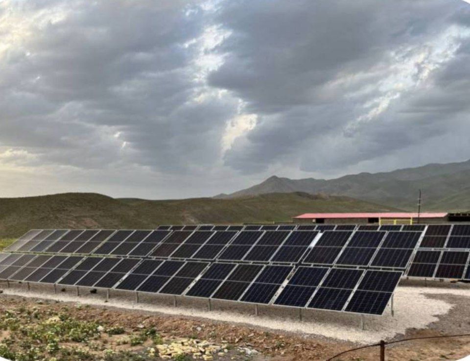 بهره برداری از نیروگاه خورشیدی زبرخان