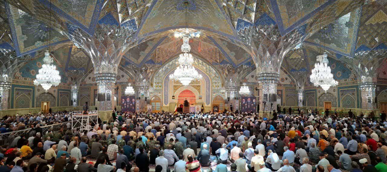 قدردانی امام جمعه مشهد برای برگزاری تشییع شهید جمهور