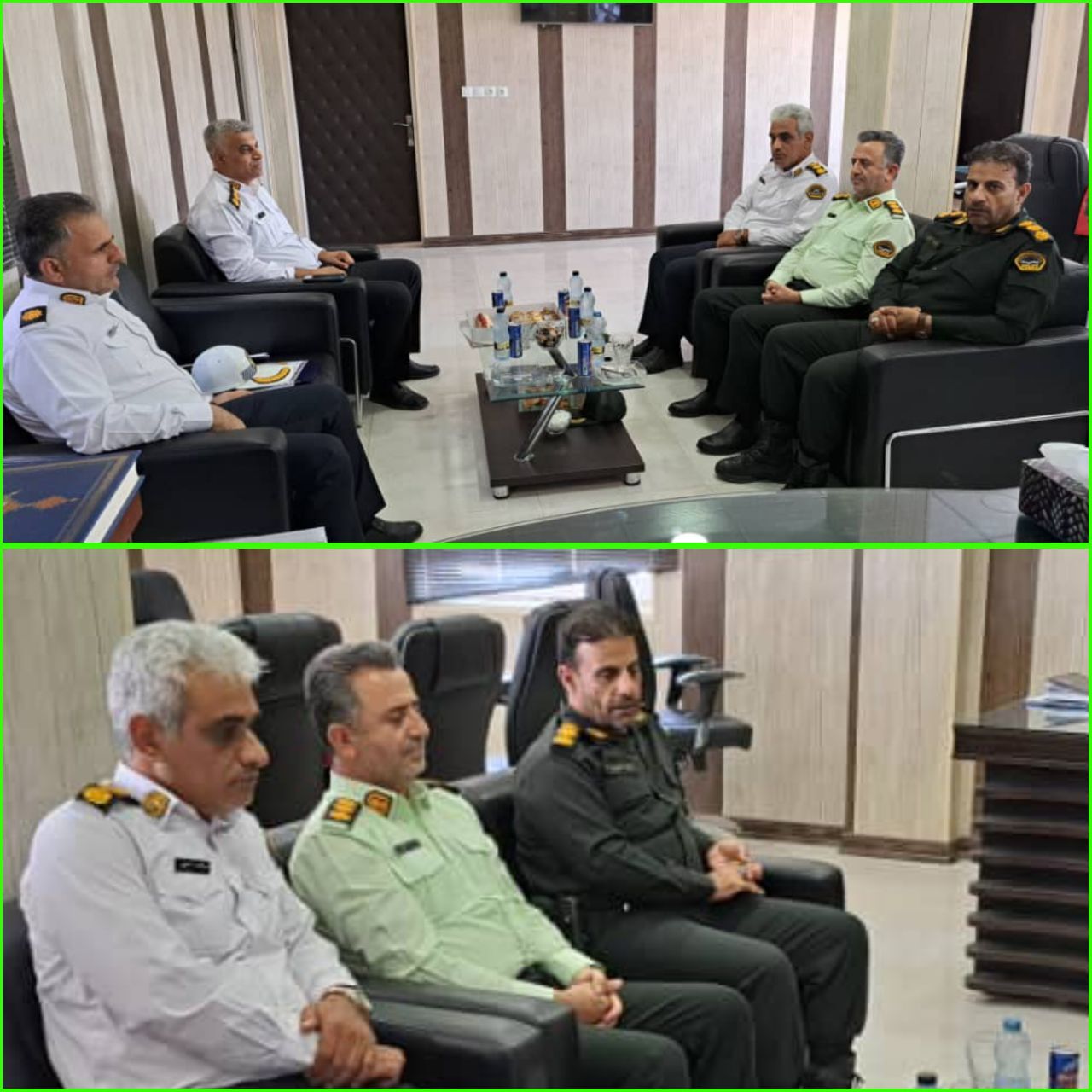 تودیع و معارفه رئیس پلیس راهور آبادان