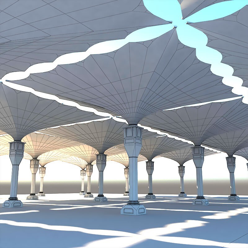 نصب ده ها سایبان جدید در حرم مطهر امام رضا(ع) نصب ده ها سایبان جدید در حرم مطهر امام رضا(ع)